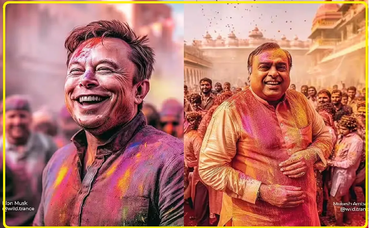 Artificial Intelligence || अंबानी-अडानी से मस्क तक, अरबपतियों ने वृंदावन की गलियों में खेली Holi