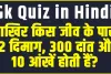 General Knowledge Quiz || आखिर किस जीव के पास 32 दिमाग, 300 दांत और 10 आंखें होती हैं?