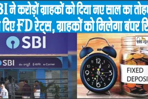 State Bank of India FD Rate 2024 || देश के सबसे बड़े बैंक SBI ने दिया न्यू ईयर गिफ्ट… अब FD कराने वालों की मौज