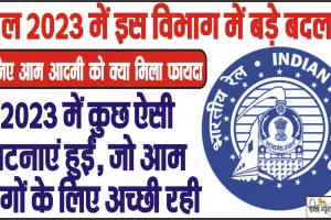 Year Ender 2023 || साल 2023 में इस विभाग में बड़े बदलाव, जानिए आम आदमी को क्या मिला फायदा