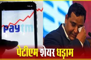  Paytm || आरबीआई की कार्रवाई के बाद पेटीएम के शयरों में आई तगड़ी गिरावट