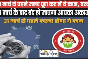 National Pension System || 31 मार्च से पहले जरूर पूरा कर लें ये काम, वरना 31 मार्च के बाद बंद हो जाएगा आपका अकाउंट