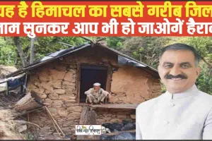 Poor District of Himachal || गरीबी रेखा से निचे है हिमाचल का यह जिला, नाम सुनकर आप भी हो जाओगें हैरान 