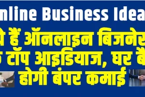 Online Business Ideas || ये हैं ऑनलाइन बिजनेस के टॉप आइडियाज, घर बैठे होगी तगड़ी कमाई