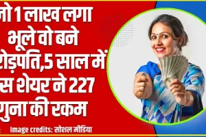 Crorepati Stocks || जो 1 लाख लगा भूले वो बने करोड़पति,5 साल में इस शेयर ने 227 गुना की रकम