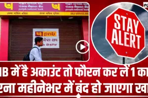 Punjab National Bank Alert || PNB ग्रहाकों को एक और झटका, फौरन कर लें यह काम, वरना महीनेभर में बंद हो जाएगा खाता