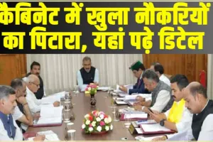 Himachal Pradesh Cabinet Decisions || एक ​क्लिक में विस्तार से जानिए हिमाचल कैबिनेट के फैसले